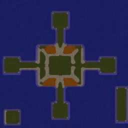 Mini-Gunners and Heroes v.2.0 terrain minimap