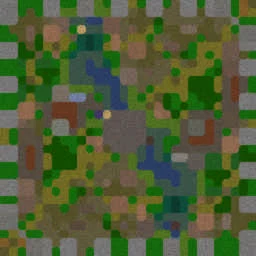 MINI MOBA v.1.0 terrain minimap