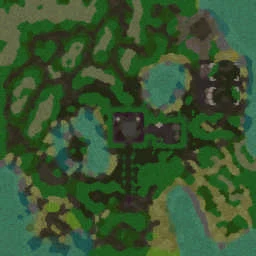 Necro Zombie Defense v1.6 terrain minimap