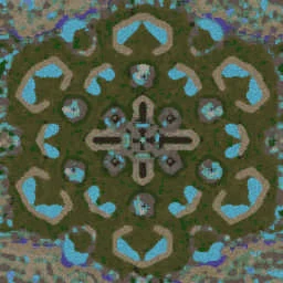Neon City terrain minimap