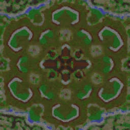 Neon City terrain minimap