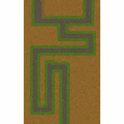 Neutron Girl Tower Defense terrain minimap