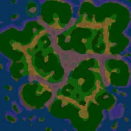 Nomad Isles terrain minimap