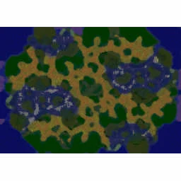 Northern Felwood terrain minimap