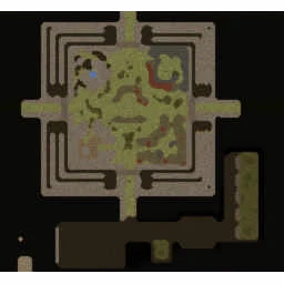 Orc Gladiators: Revenge 1.34d terrain minimap