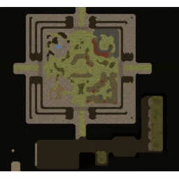 Orc Gladiators: Revenge 1.35ca terrain minimap