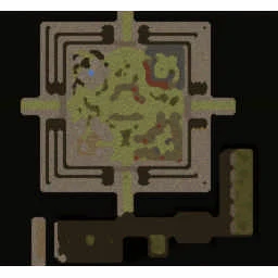 Orc Gladiators: Revenge 1.44a terrain minimap