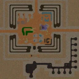Orc Gladiators X v2.0 terrain minimap