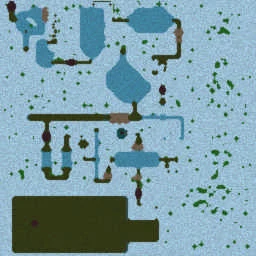 POLAR ESCAPE v4.0 terrain minimap