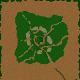 Protect the house 2 Final terrain minimap