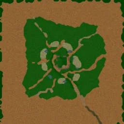 Protect the house 2 Final terrain minimap
