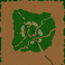 Protect the house 2 Finald terrain minimap