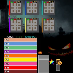 Pumpkin TD v2.3b terrain minimap