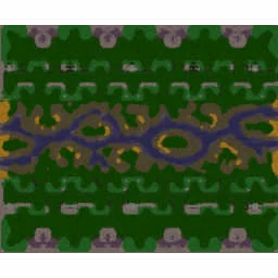 Raging Stream terrain minimap