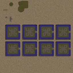 Random Farm TD 0.2 EN terrain minimap