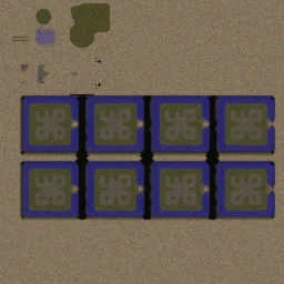Random Farm TD 0.25 ENG terrain minimap