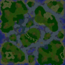 Rifugio dei Mordilegno terrain minimap