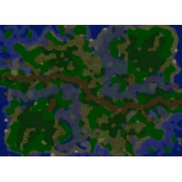 Road to Stratholme terrain minimap