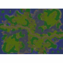 Road to Stratholme terrain minimap