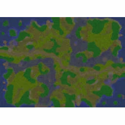 Road to Stratholme LV terrain minimap