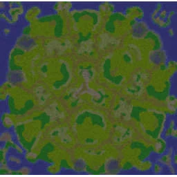 Round Village terrain minimap