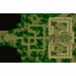 Ruined Temple TD v.1.04 terrain minimap