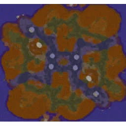 Ruins of Azshara terrain minimap
