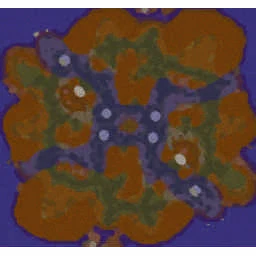Ruins of Azshara terrain minimap