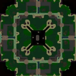 Ruins of Stratholme terrain minimap