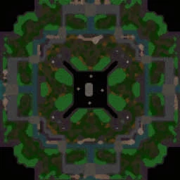Ruins of Stratholme terrain minimap