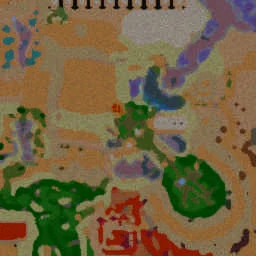 애니 게임 디펜스 2.6 terrain minimap