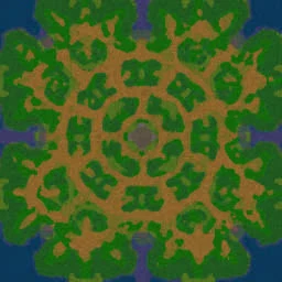 용섬, sAI v0.233(5v11) 클래식 terrain minimap