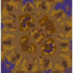 Scorched Basin terrain minimap