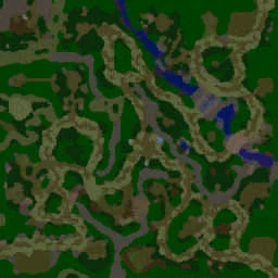 Scourge Campaign Co-op: Chapter 1 terrain minimap