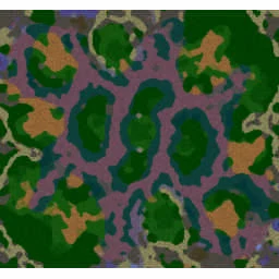 Secret Valley terrain minimap