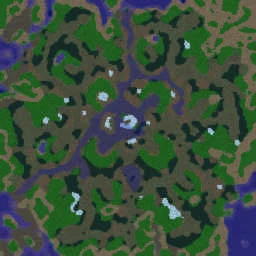 Selva Pinargento terrain minimap