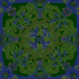 Shackled Blossom terrain minimap