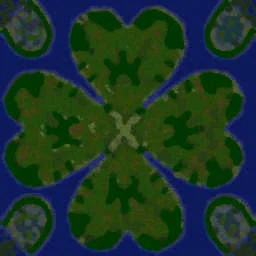 Shamrock Reef terrain minimap