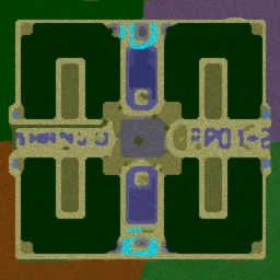 Shango Tower Wars 3.1 terrain minimap