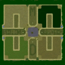 Shango Tower Wars 6.9 terrain minimap