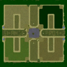 Shango Tower Wars 7.7 terrain minimap