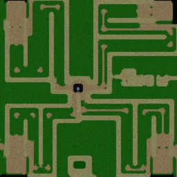 Shrew's Maze Ultra Intense! TD V1.6 terrain minimap