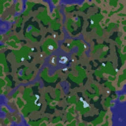 Silverpine Forest terrain minimap