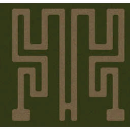 Solo/Duo Tower Defense v1.07 terrain minimap