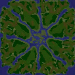 Spider Falls terrain minimap