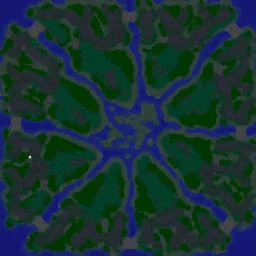 Spider Falls terrain minimap