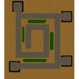 Spiral Defence FINAL 9.5 terrain minimap