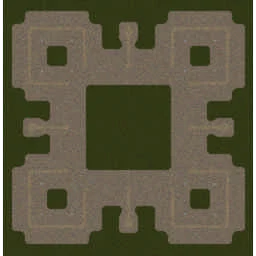 Splatter Maze TD 1.03 terrain minimap