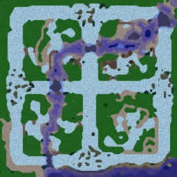 Survival Chaos 4.5 terrain minimap