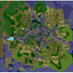 Swamped Temple terrain minimap
